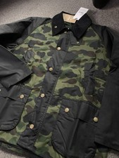 Barbour Bedale Men's Camo  Waxed Jacket Size XL BNWT RRP £299