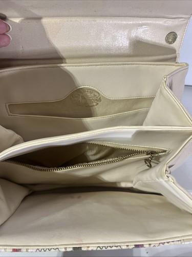 Vintage 60’s Bags by Francois California Handbag Classic Retro w/gold hardware - Picture 7 of 13
