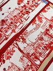 Hermès Boulevard: Red Silk Square 35x35in NO BOX! — photo 6