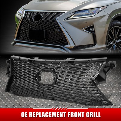 Diamond Mesh] For 16-19 Lexus RX350 RX450h F-Sport Front Grille w
