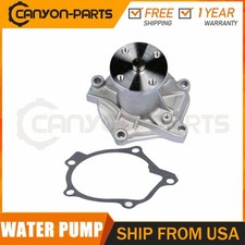 Engine Water Pump w/Gasket For 1994 1995 1996 Honda Passport L4-2.6L RWD