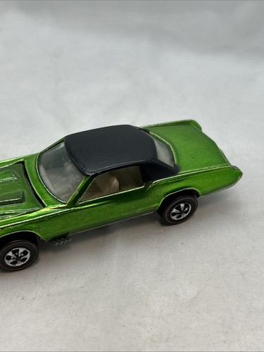 1968 REDLINE HOT WHEELS LIGHT GREEN USA CUSTOM ELDORADO White Int Spectra - Picture 3 of 24