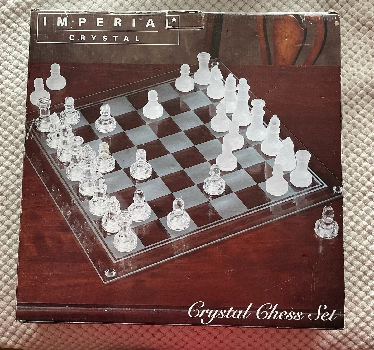Crystal Chess Board for sale | eBay