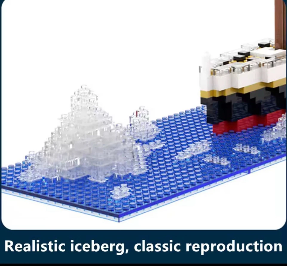 Titanic Lego Set 1878 Teile mit Karton - Bild 4 von 4