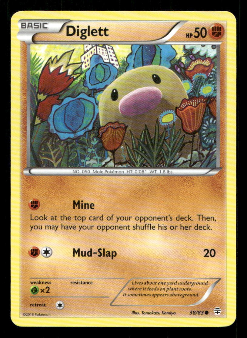 Diglett 38/83 Generations NM/M Pokemon