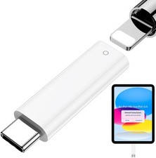 USB-C to Lightning Adapter Apple Pencil 1 iPad 10/11 Charging Pairing