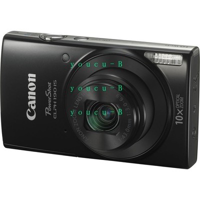 Canon PowerShot ELPH 190 IS/ IXUS 180/ IXY 190 Digital Camera 20.0MP 10x English