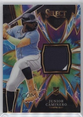 2024 Panini Select Sparks Tie-Dye Prizm 7/25 Junior Caminero Rookie RC 1co7