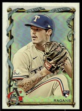 Cole Ragans 2023 Topps Allen & Ginter #14 Silver Portrait RC Rangers Baseball