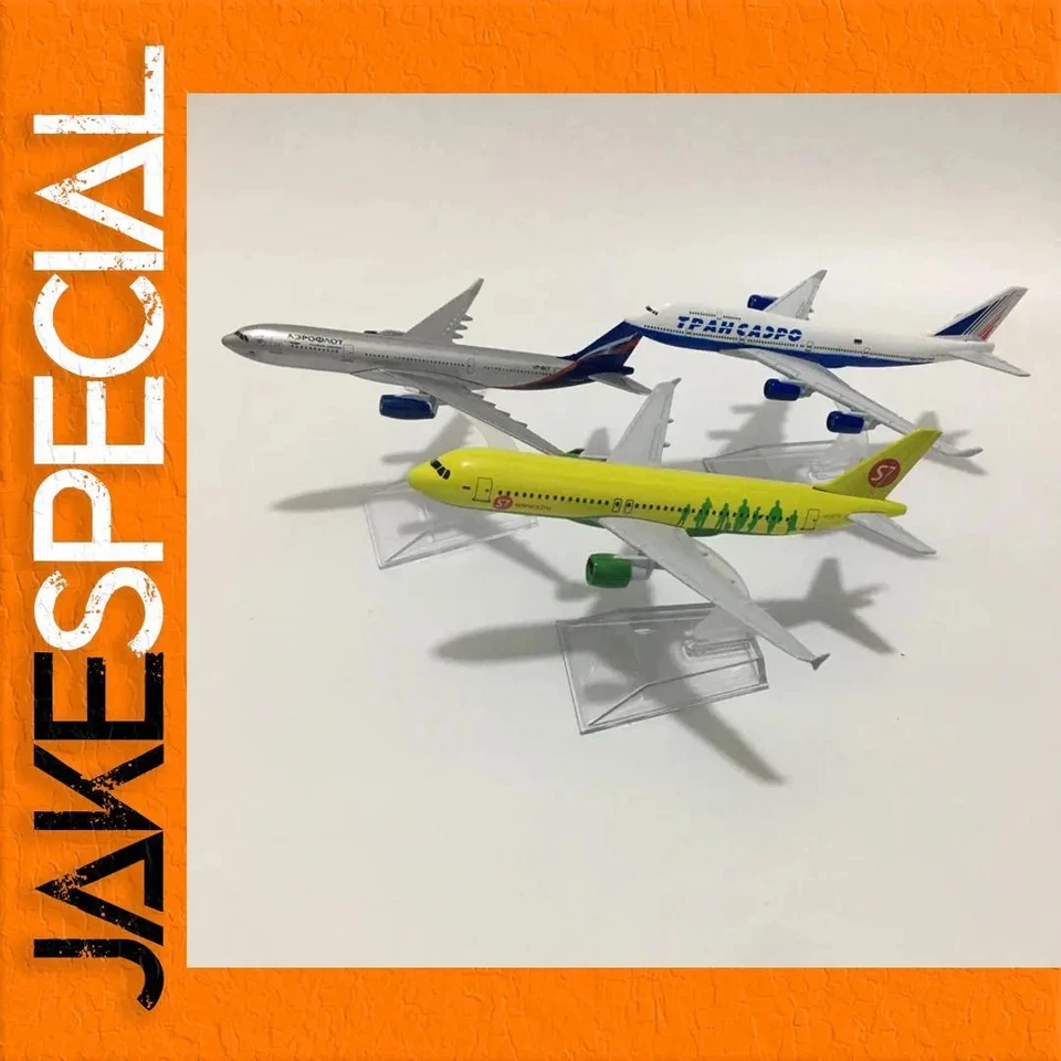 JakeSpecial – Diecast Airbus A320 Model with Holder