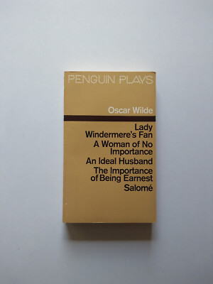 Oscar Wilde Plays Penguin Books 1975