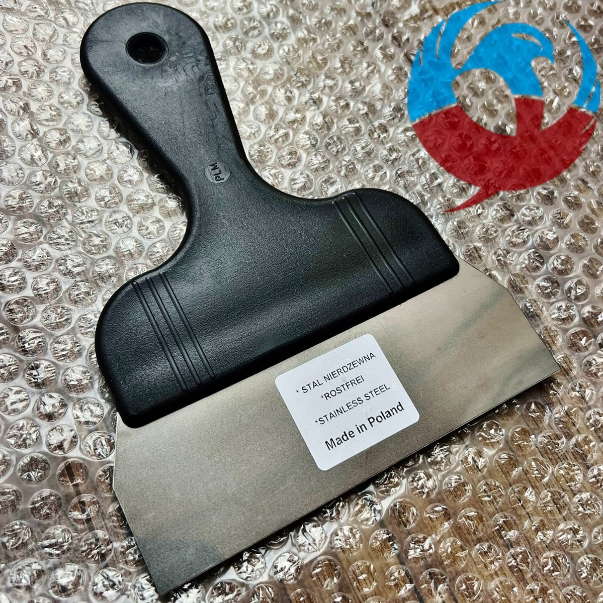 PIGEON LOFT SCRAPER HEAVY DUTY STAINLESS STEEL