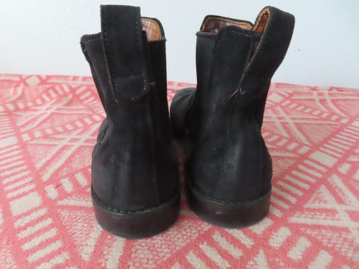 Allen Edmonds LIVERPOOL Men\'s Suede Chelsea Boots 10.5 D Black USA Allen Edmonds LIVERPOOL Men main image 4