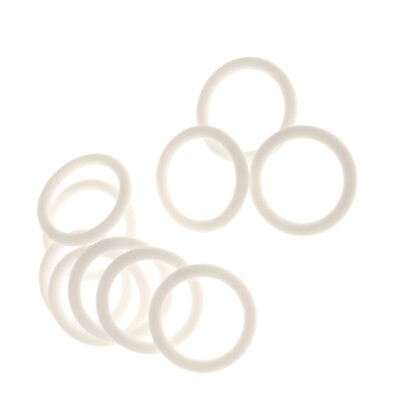 10-teilige Silikonring Adapter für Schnuller Schnullerhalter Baby Clip