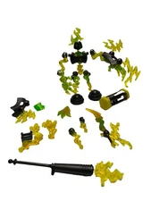 Rare Xevoz Shock Berserker Hasbro Action Figure Stikfas Toy