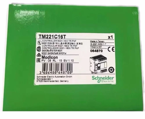 One Schneider TM221C16T PLC Module New In Box Fast Shipping US Free TAX - Picture 1 of 1