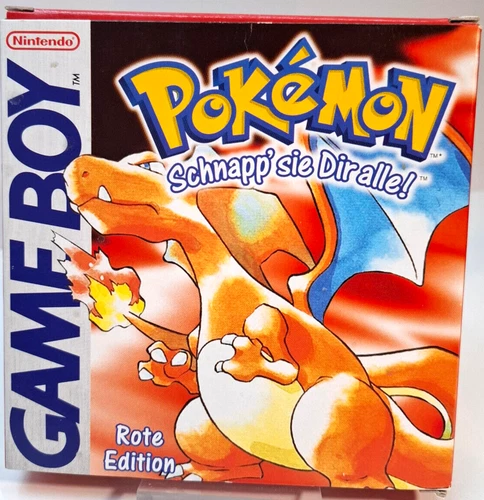 Pokemon Rote Edition - Game Boy Nintendo Spiel mit OVP - PAL - GB - Pokémon