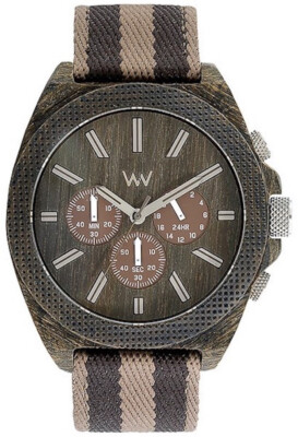 WeWOOD Phoenix Chrono Wenge Earth Orologio Uomo Al quarzo