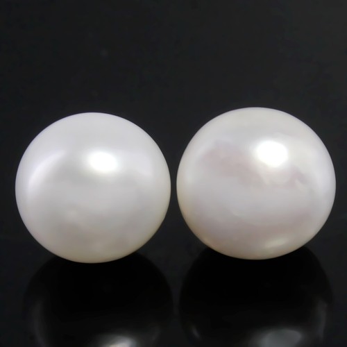 Perlas De Reina De 8.00 MM SLIVER WHITE Del Mar Del Sur De Indonesia 'Maluku' - Imagen 5 de 6