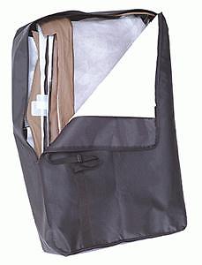 Sac de rangement pour bache Jeep Wrangler YJ, TJ et CJ en tissu noir haute densite