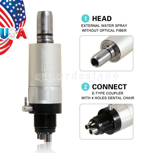 Dental Low Speed Handpiece Straight /Air Motor 2/4hole /Contra Angle Push button - Picture 5 of 51