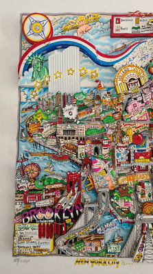 Charles Fazzino 3X 3D New York NY Is DX Vers PopART City