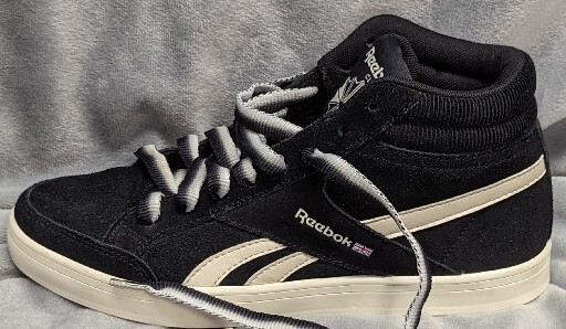 Reebok Classic OG Black & White 1Y3502 516 BD4490 Size 6½ EUC image 2