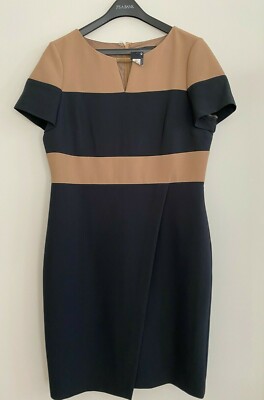 NWT Marks &Spencer Collection Classical Dress Lined Dress Size UK16 (US Sz 12)