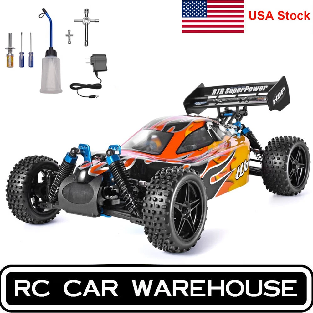 HSP RC Car 4wd 1 10 Off Road Buggy Nitro Gas Two Speed RTR Remote