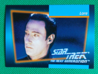 Star Trek Karte The Next Generation, Lore Nr. 25 - 6,5 x 9 cm