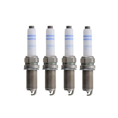 Set of 4 Spark Plugs Laser Platinum Bosch For Audi A3 A6 S3 VW Beetle 2015-2016