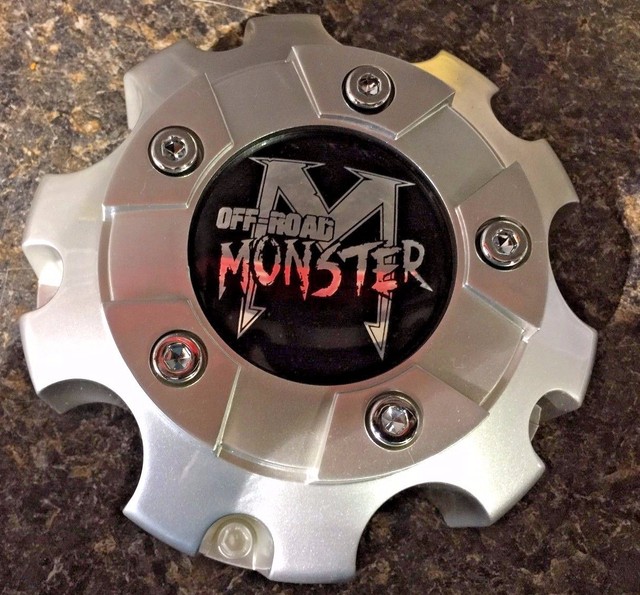 MONSTER CENTER CAP/SILVER WHEEL/RIM CENTER CAP C6925 SHIPS FREE! eBay