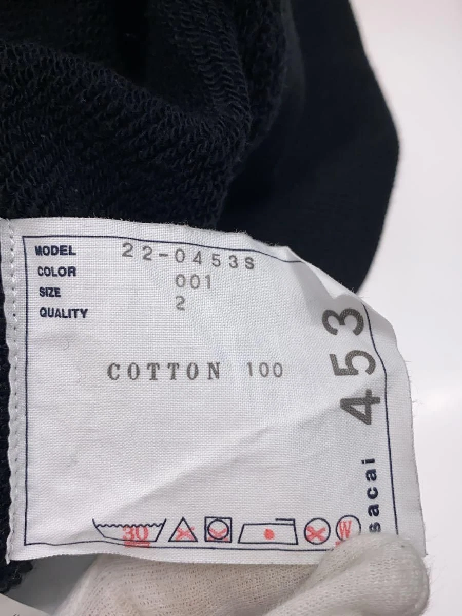 Felpa con cappuccio Sacai Forever Ever 2 cotone nero 22 0453S usata