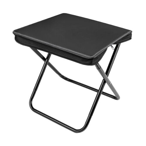 Klapphocker Campinghocker Kleiner Faltbarer Klappstuhl Hocker für Heimzug Freien - Bild 6 von 8