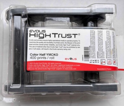 Evolis High Trust Color YMCKO 400 prints Farbband Druckband
