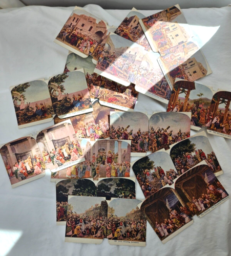 Jesus Story~Life of Christ~20 Stereograph Cards~Resurrection~Easter~Christianity - Picture 1 of 7