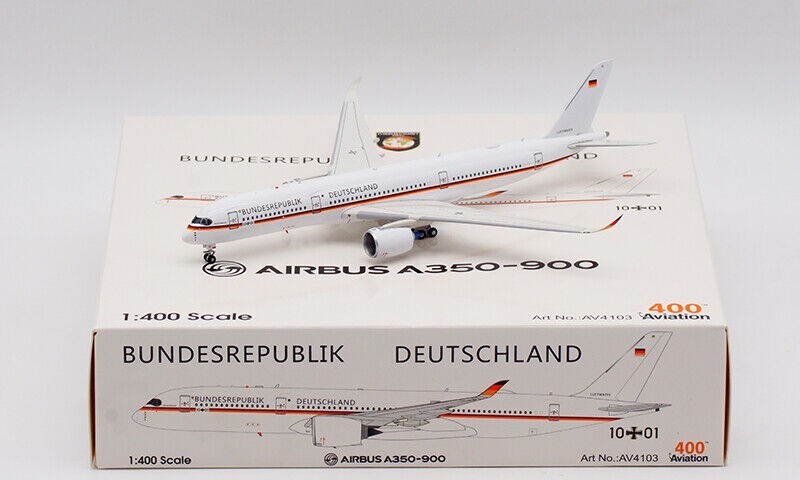 ドイツ 政府専用機 A350-900 Aviation 1/400 1:400 AV400 Germany Air Force Airbus A350-900ACJ 10+01 w