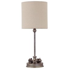 Antique Mouse Table Lamp Bedside Light Retro Animal Bedroom Light