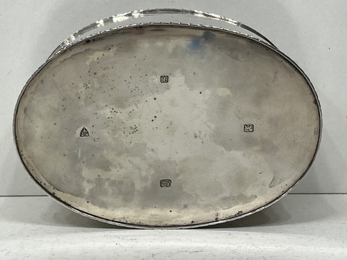 Unusual antique solid hallmarked sterling silver box by Pearce & Sons - Picture 10 of 11