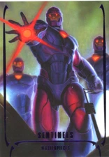 2024 Marvel Masterpieces Grego EPIC PURPLE #54 Sentinels 190/199