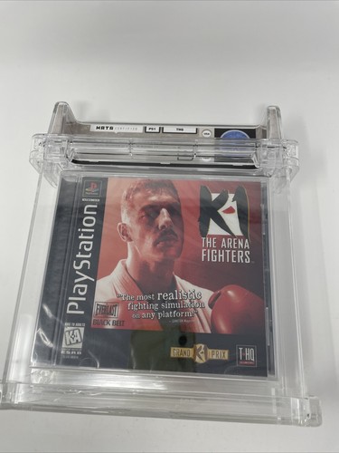 PS1 Playstation K-1 The Arena Fighters WATA 8.5 Grade A Sealed Graded Brand New - Picture 12 of 12