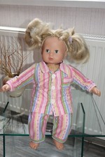 Vintage GÖTZ Babypuppe  mit Heless Klamotten Spielpuppe  RAR ca.40cm TOP