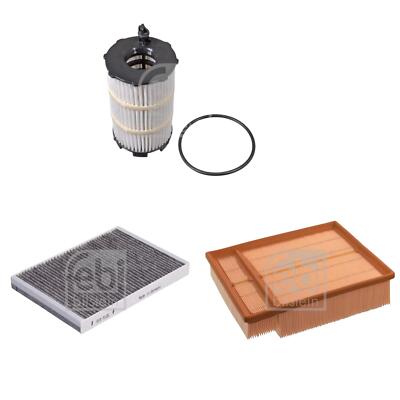 FEBI BILSTEIN Inspektionspaket Filterset für Audi A4 Cabriolet 8H7 B6 8HE