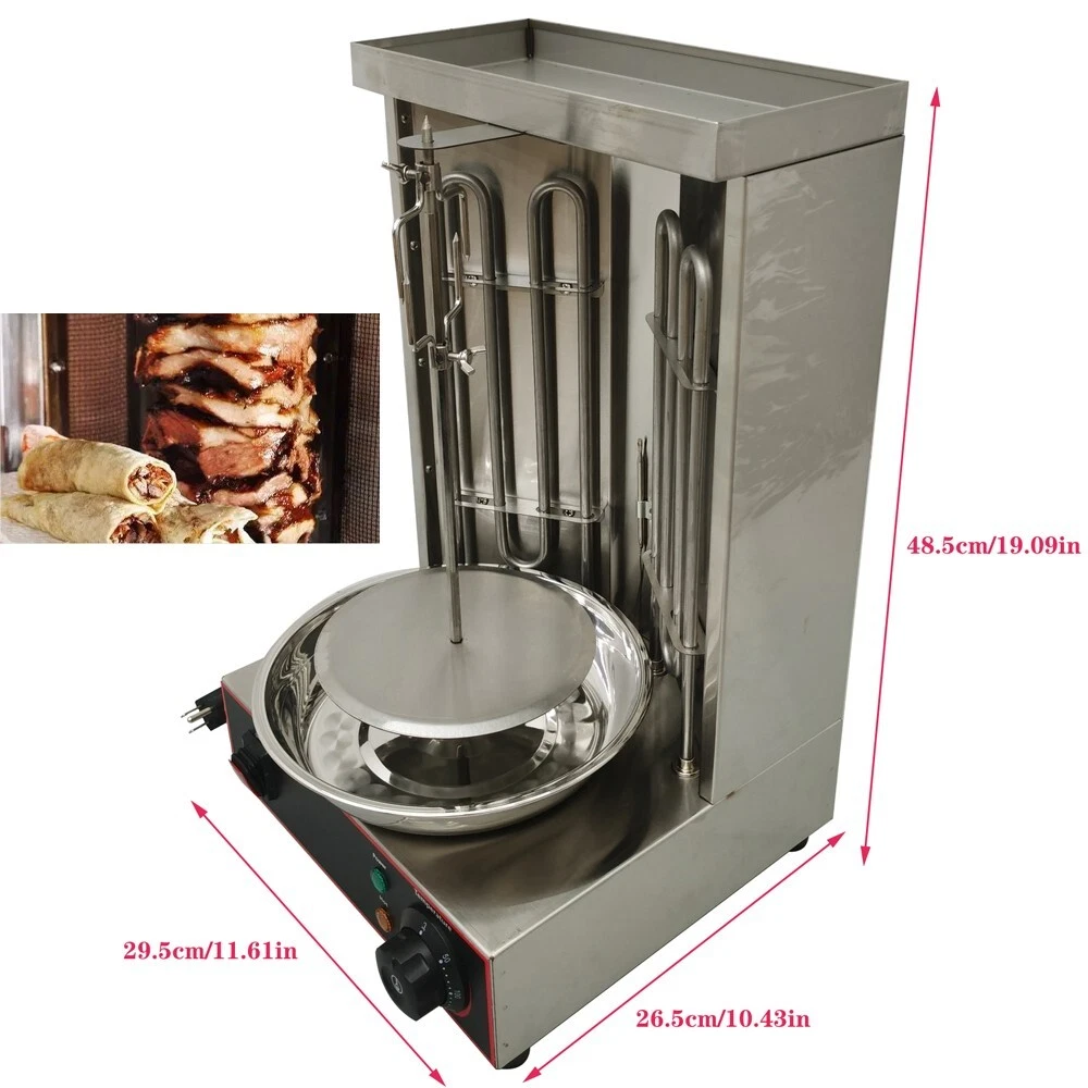 Techtongda 110V Electric Turkish Barbecue Machine Grills & Smokers