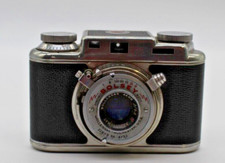 Bolsey Model B2 Compact 35mm Film Camera Original Case AS Vintage V28 Untested