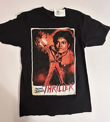 Michael Jackson Thriller T-shirt Size XS Brand New With Tags | eBay