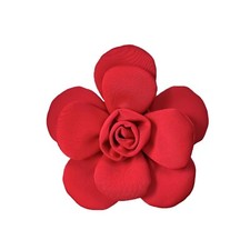 Chunky Fabric Flower Brooch Pin for Women Girls Fashion Dainty Layered Rose C...