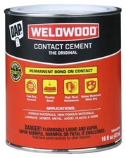 NEW DAP 00271 TAN 16oz. Weldwood Original Contact Cement 3433208