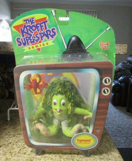 Sigmund Sea Monster 2000 Kroft Superstars Living Toys Figure B9 for sale online | eBay