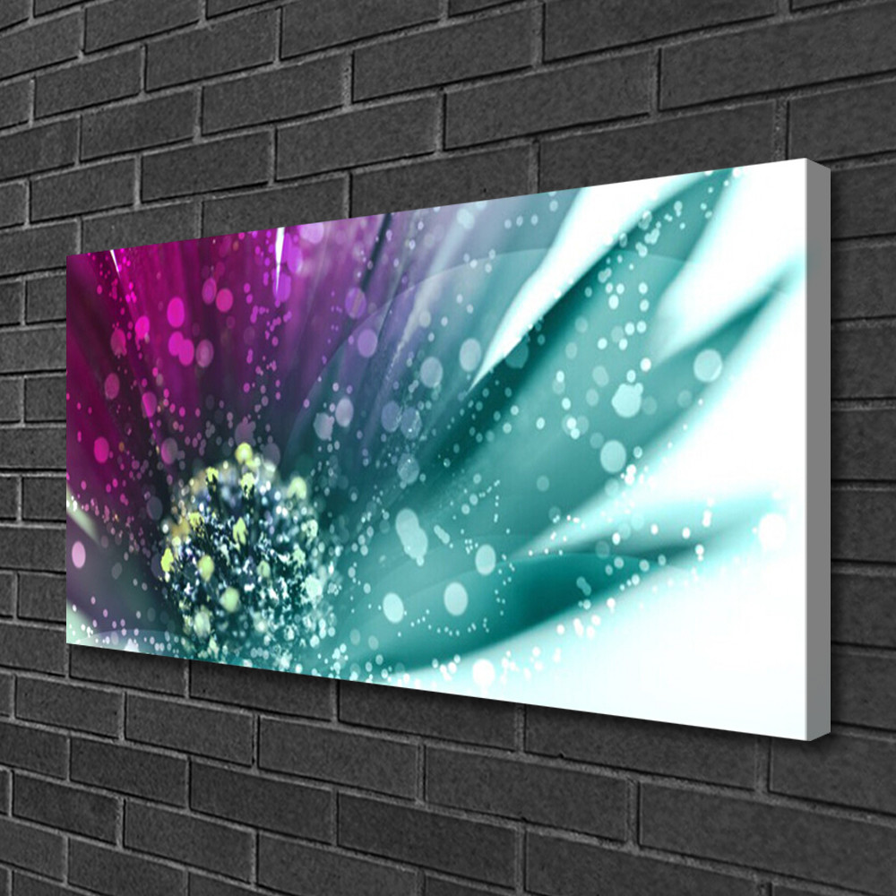 Photo sur toile fleur 100x50 cm pour illuminer un mur sombre sans faire de travaux